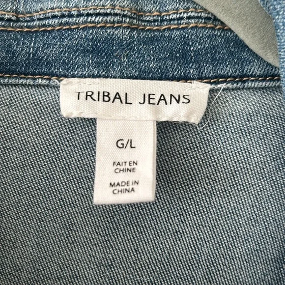 Tribal Jeans Jean Jacket - Picture 2 of 3